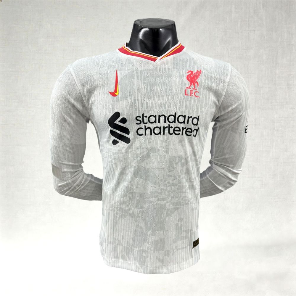 2024/2025 Liverpool Second Away Long sleeves Football Jerseys (Player Edition)