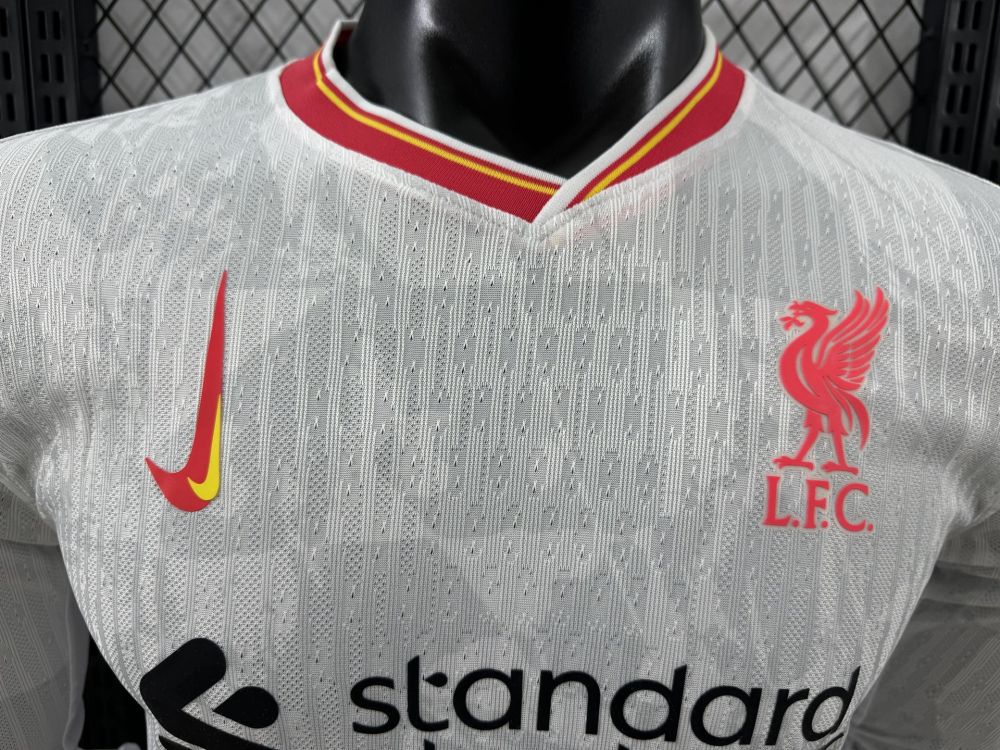 2024/2025 Liverpool Second Away Long sleeves Football Jerseys (Player Edition)