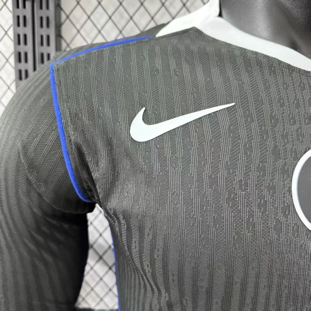 2025/2026 Chelsea Second Away Long Sleeves Football Jerseys (Player Edition)