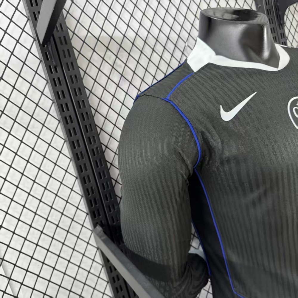 2025/2026 Chelsea Second Away Long Sleeves Football Jerseys (Player Edition)