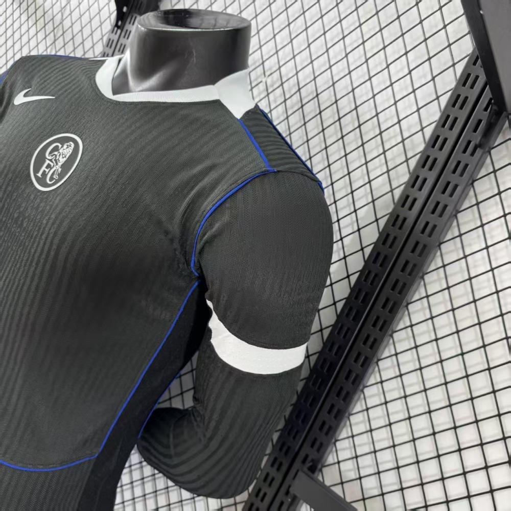 2025/2026 Chelsea Second Away Long Sleeves Football Jerseys (Player Edition)