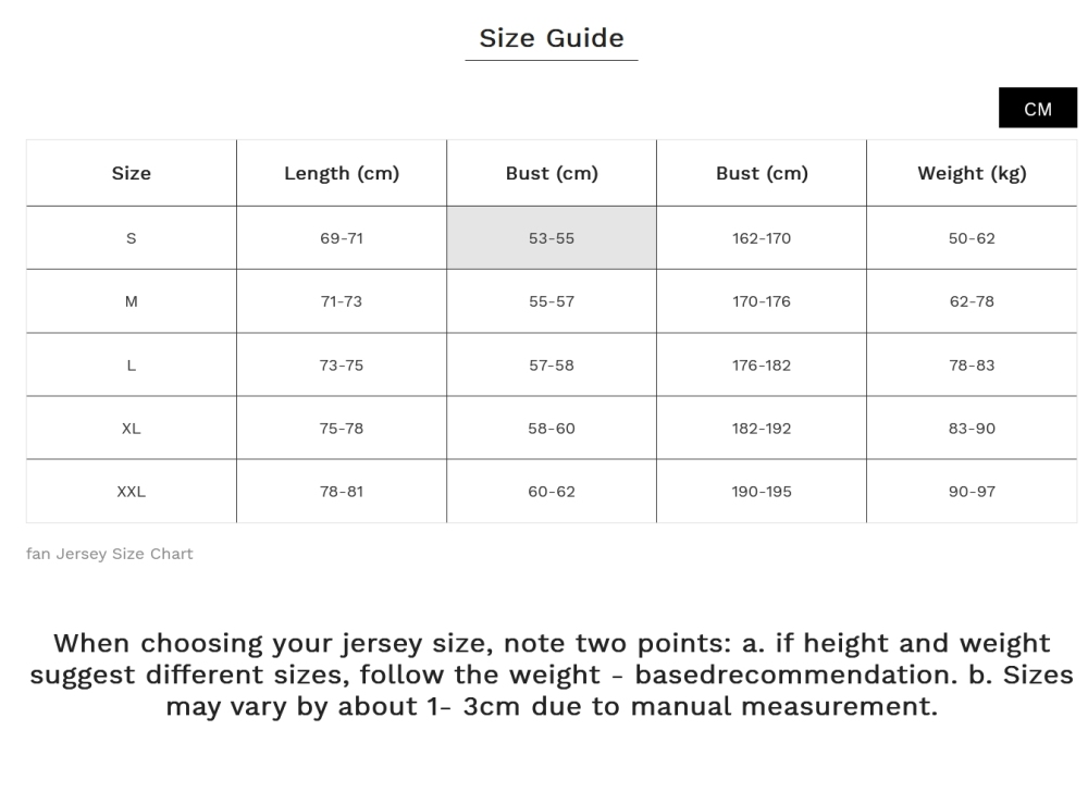 Jersey Blind Box （Fan Edition）