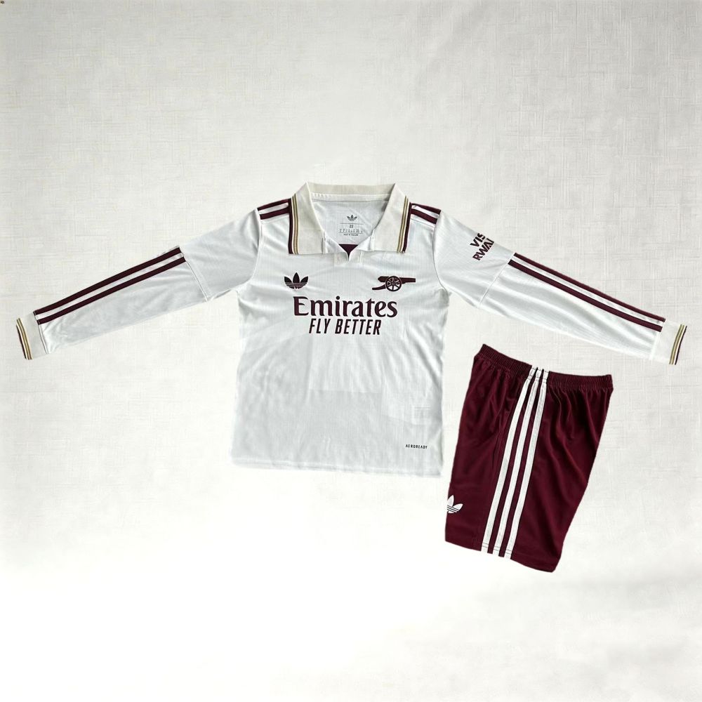 2025/2026 Arsenal Second Away Football Jerseys (Kids Kit)
