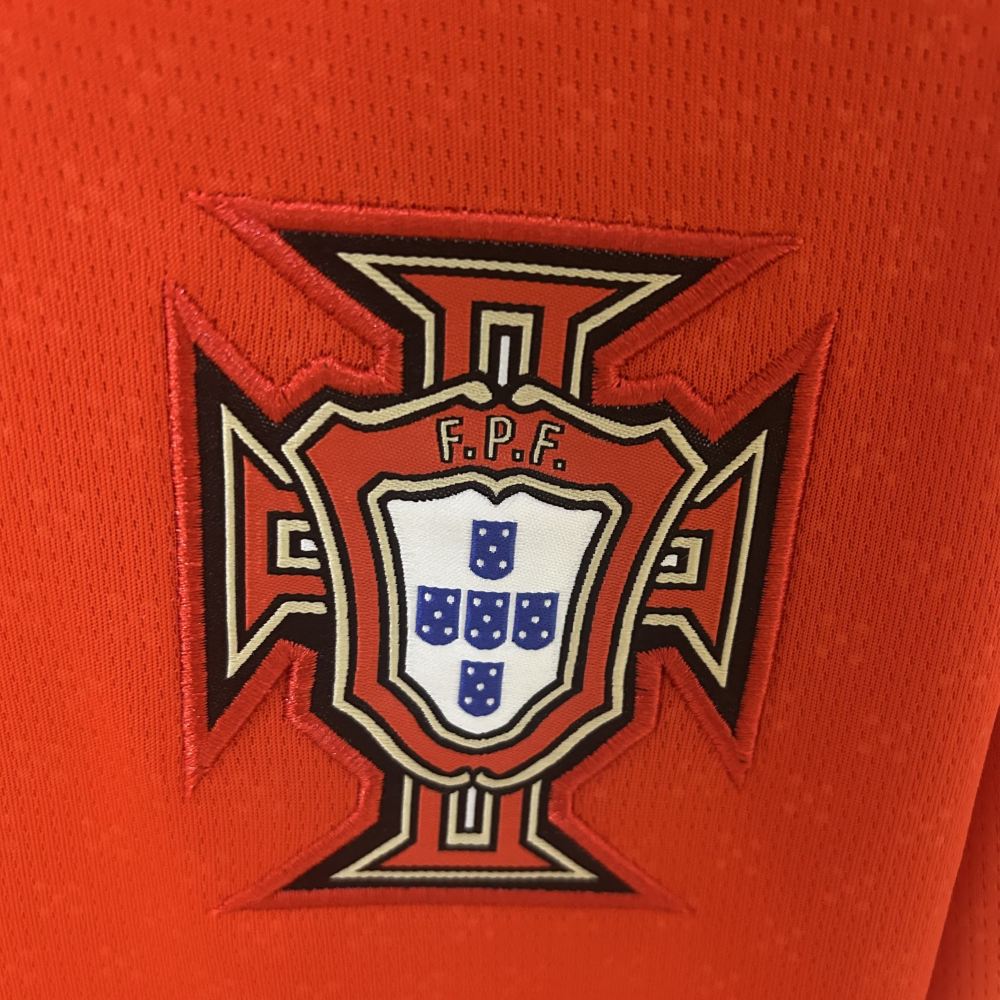 2025 Portugal Home Long Sleeve Football Jersey(Fans)