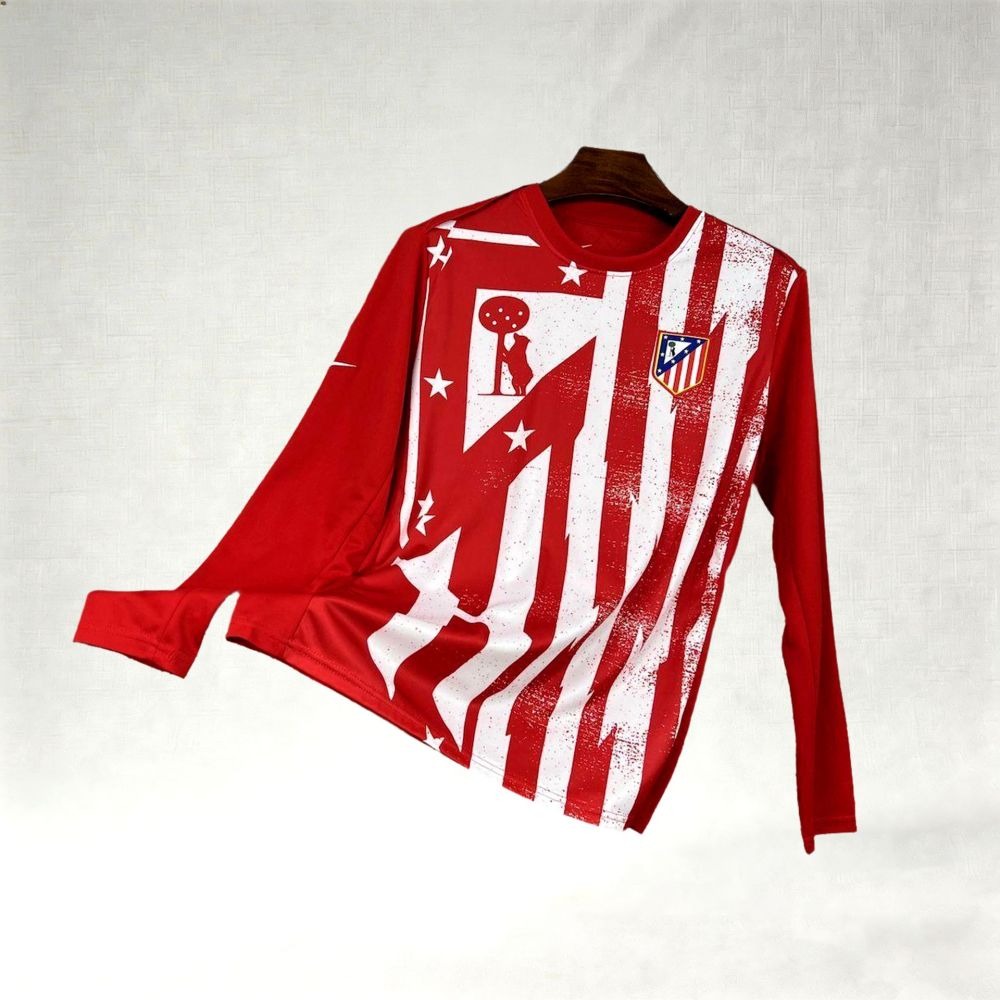 2025/2026 Atletico Madrid  Pre-match Training  Football Jersey (Player)