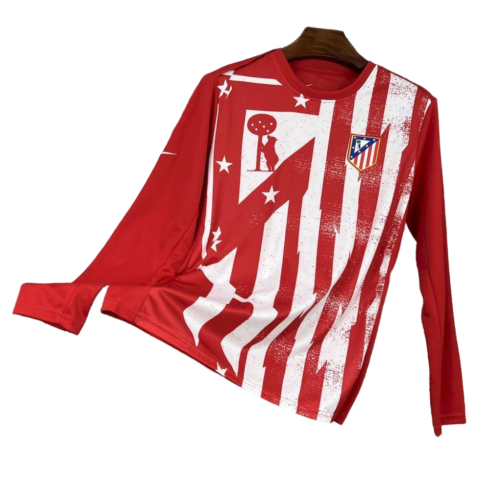 2025/2026 Atletico Madrid  Pre-match Training  Football Jersey (Player)