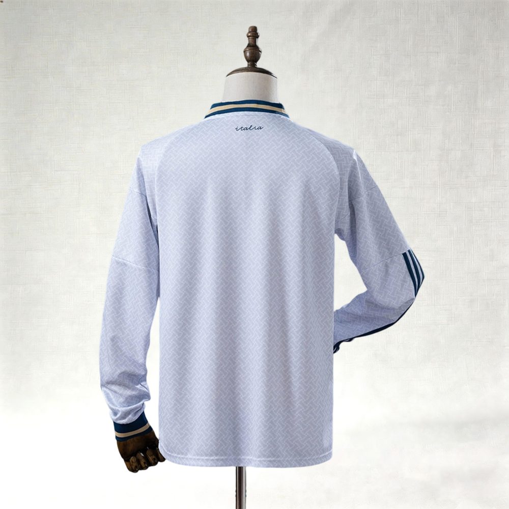 2026 Italy Away Long Sleeve Football Jerseys (Fan Edition)