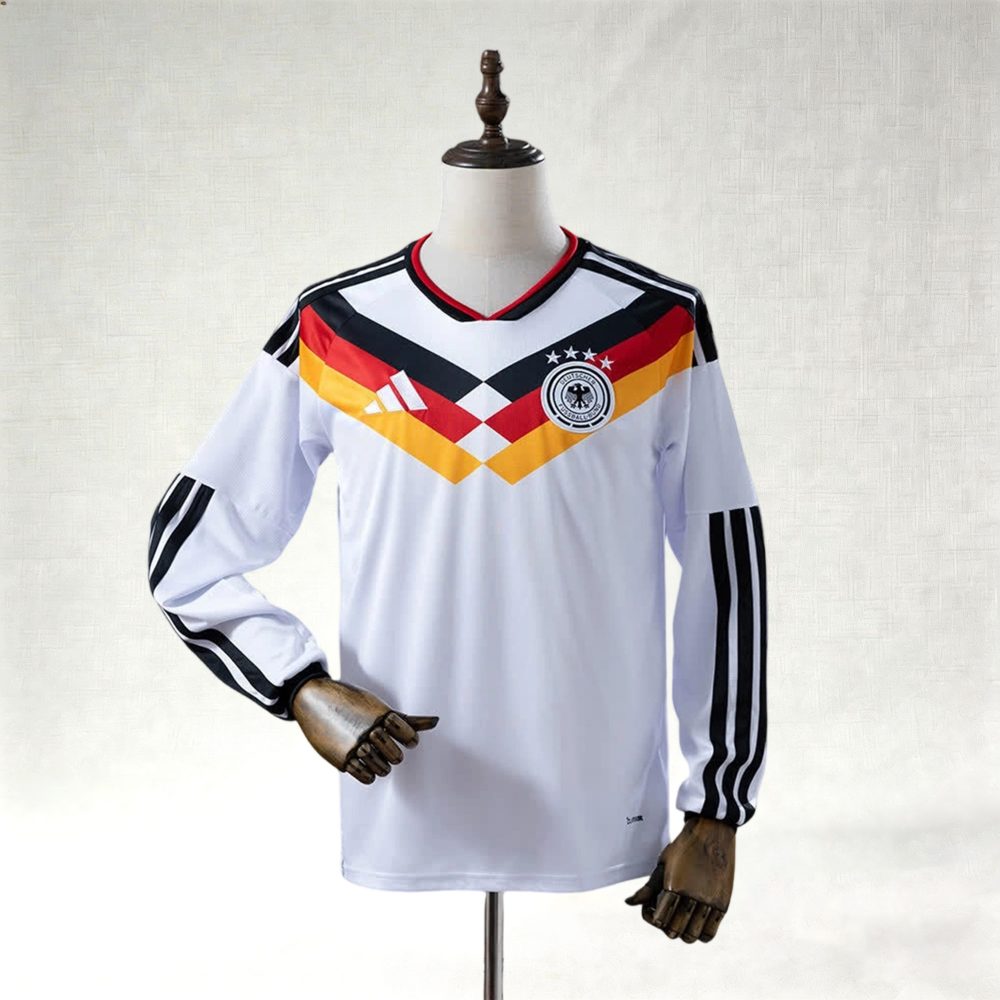 2026 German Home Long Sleeve Football Jersey (Fan Edition)