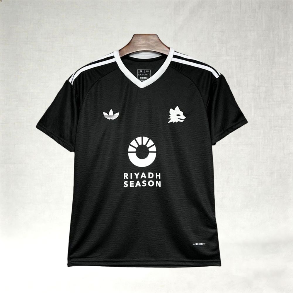 2024/2025  AS Roma Pre-match Training Football Jerseys (Fan Edition)