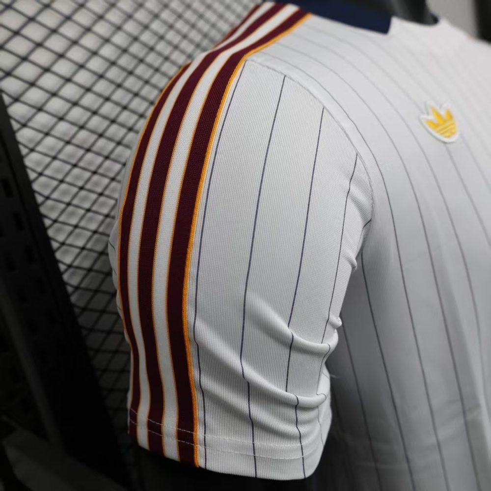 2024/2025  AS Roma Retro Casual Football Jerseys (Fan Edition)