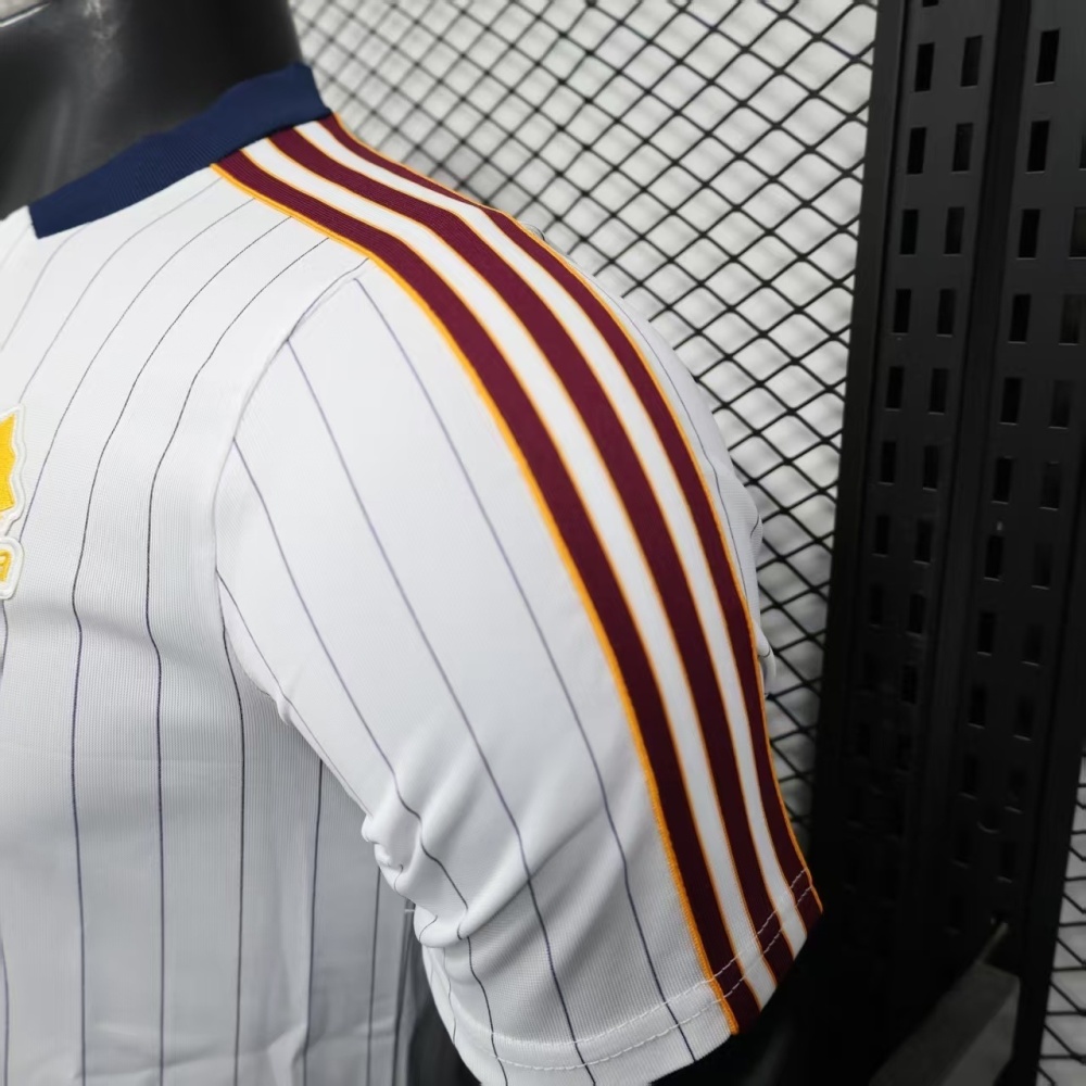 2024/2025  AS Roma Retro Casual Football Jerseys (Fan Edition)