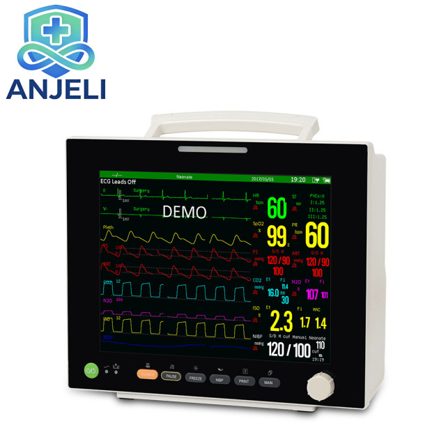 AJL-PM9000JA  Medical OT/ICU/NICU Patient Monitor. 12.1 inch Patient Monitor,AJL-PM9000JA  Medical OT/ICU/NICU Patient Monitor. 12.1 inch Patient Monitor