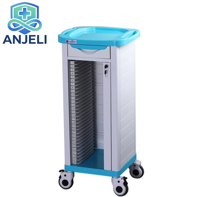 Medical Record Folder Trolley.
Medical Record Clip Cart