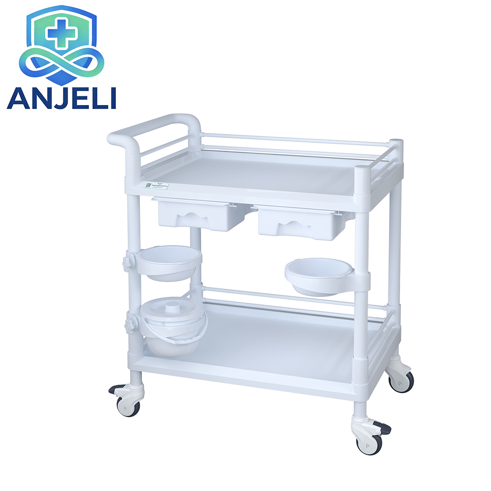 Assemble. All-plastic Therapy Cart Series