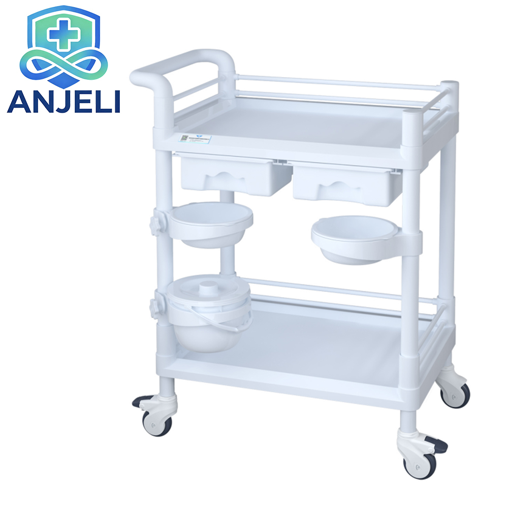 Assemble. All-plastic Therapy Cart Series