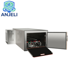 One Corpse Mortuary Refrigerator With Foldable Trolley，Mortuary Refrigerator.