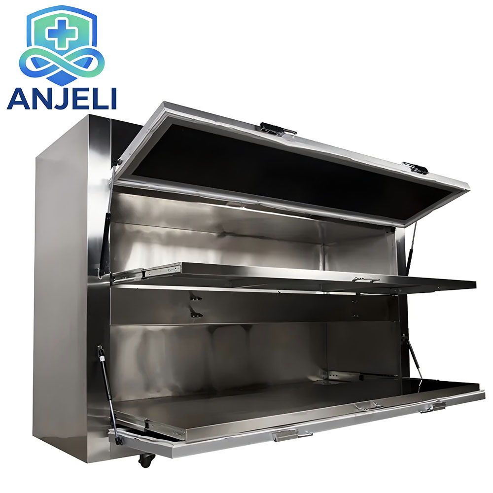 2-Body Side-Opening Mortuary Refrigerator，Mortuary Refrigerator