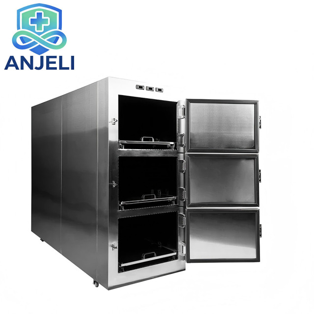3-Body Air-Cooled Mortuary Refrigerator, Mortuary Refrigerator