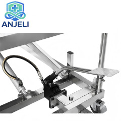 Manual Hydraulic Single-Scissor Mortuary Lift