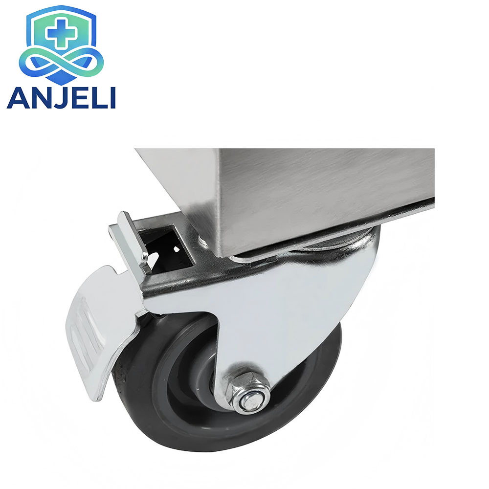 Manual Hydraulic Double-Scissor Mortuary Lift