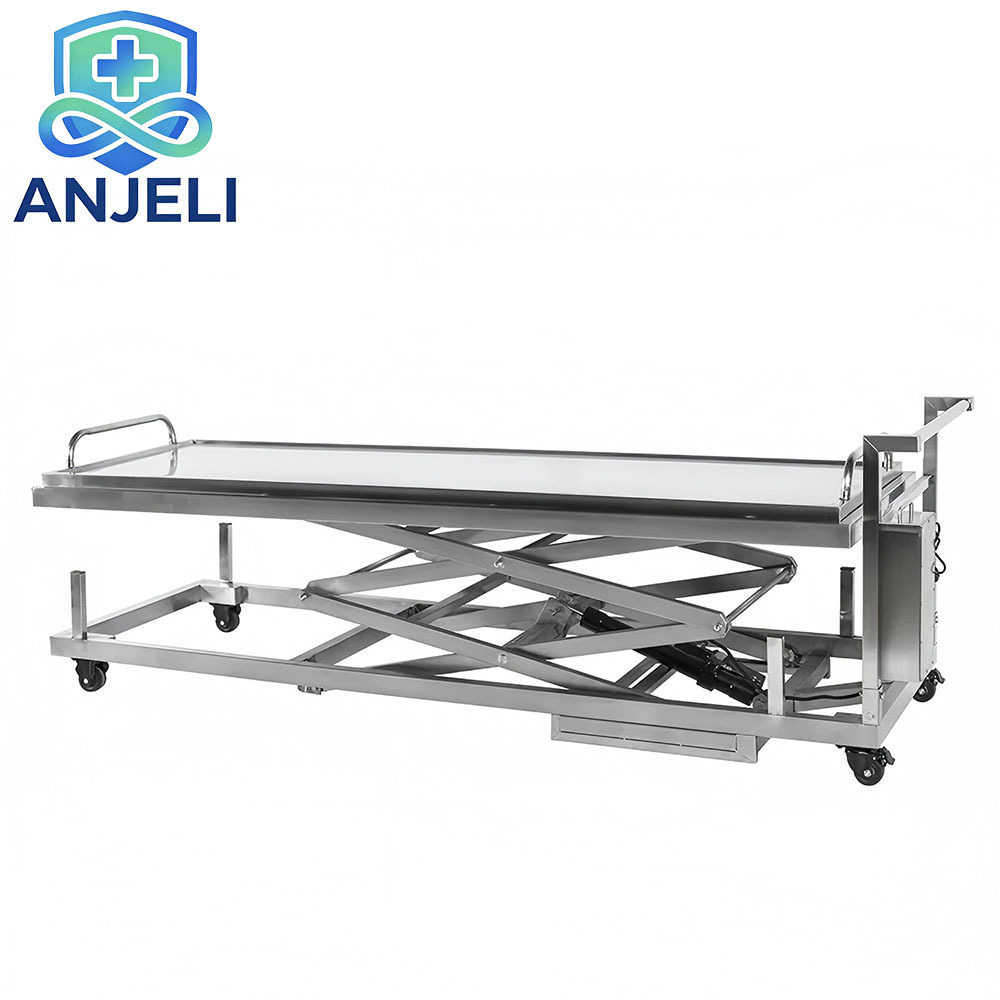  Electric Hydraulic Double-Scissor Mortuary Lift, Mortuary Lift