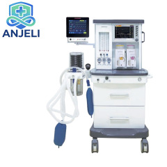 Trolley-mounted anesthesia workstation. Anesthesia Machine. Anesthesia System.