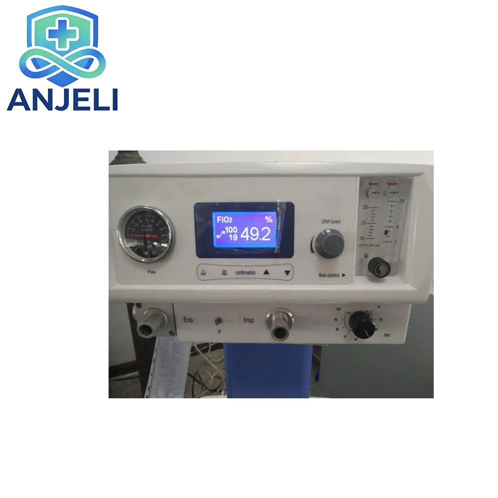 Non-invasive Ventilator. Neonatal intensive care CPAP machine