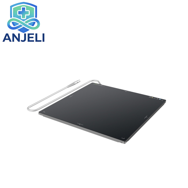 17×17-inch tethered Flat Panel Detector (FPD) 