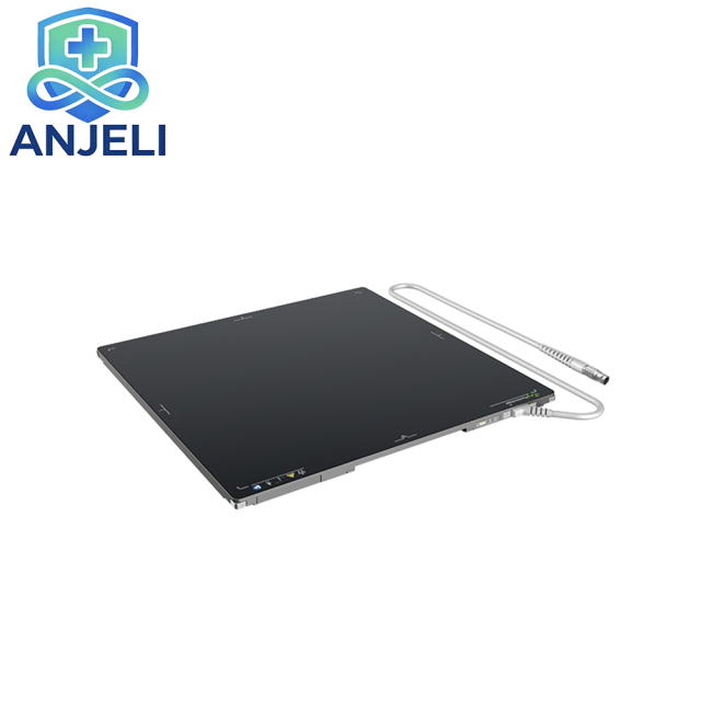 17×17-inch tethered Flat Panel Detector (FPD) 