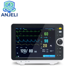 Multiparameter Patient Monitor 12.1 inch TFT LCD ECG SpO2 NIBP RESP TEMP ICU CCU Alarm for Adult Pediatric Neonatal,Multiparameter Patient Monitor 12.1 inch TFT LCD ECG SpO2 NIBP RESP TEMP ICU CCU Alarm for Adult Pediatric Neonatal