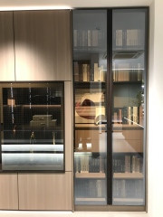 A5582 aluminum glass door for cabinet