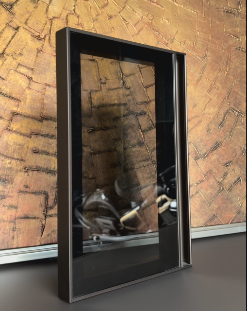 A5582 aluminum glass door for cabinet
