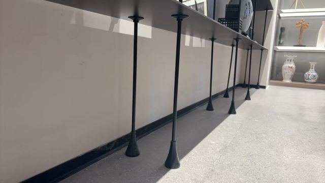 11 mm column decorative shelf