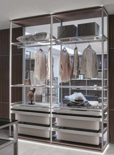 Open closet