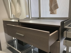 Square column closet