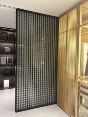 PVC-coated grille door