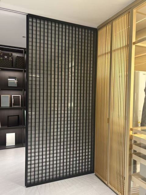 PVC-coated grille door