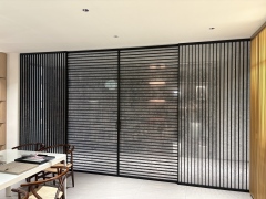 PVC-coated grille door