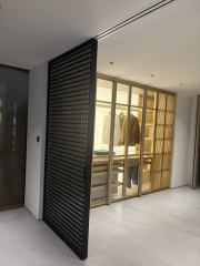 PVC-coated grille door