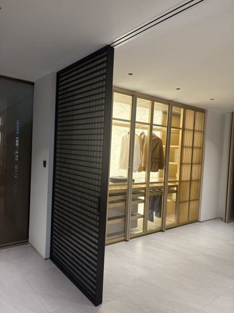 PVC-coated grille door