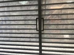 PVC-coated grille door