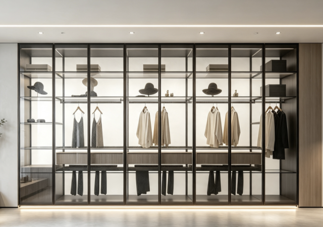 New walk in closet