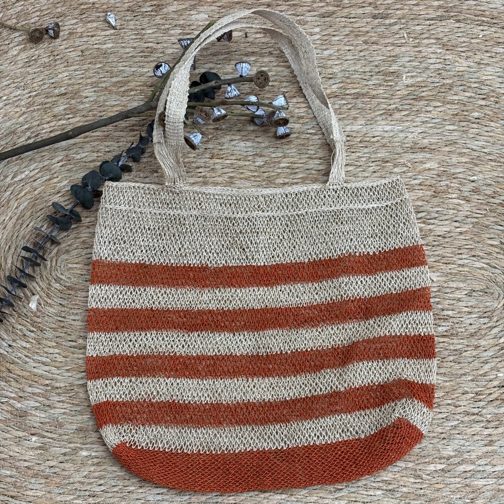 Laotian Plant-Dyed Kudzu Vine Shoulder Bag