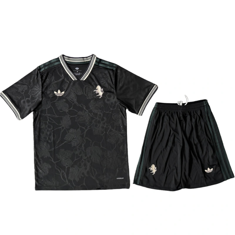 Juventus Third Away Kids Football Shirt Kit 25-26 Fan Version