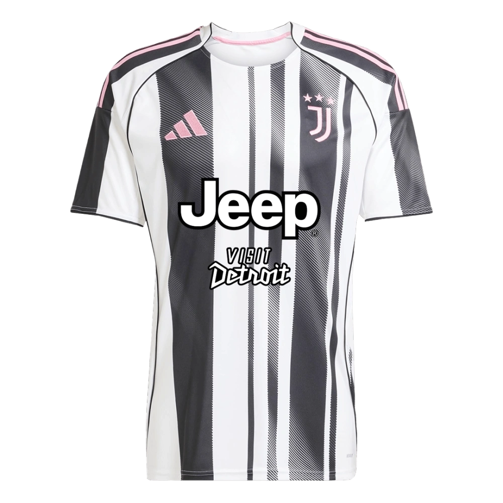 Juventus Soccer Jersey Home Custom Shirt 2025-26