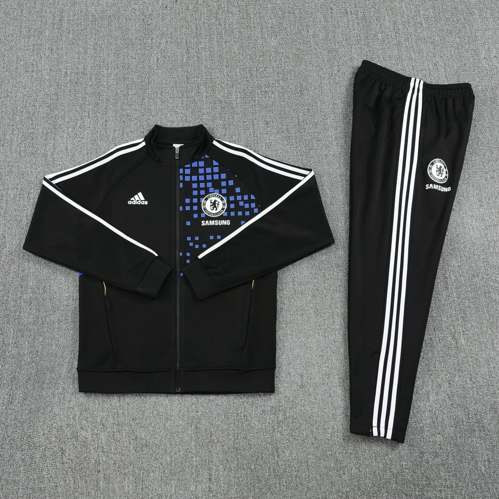 Chelsea Retro Training Kit (jacket+Pants) Black 2025-26