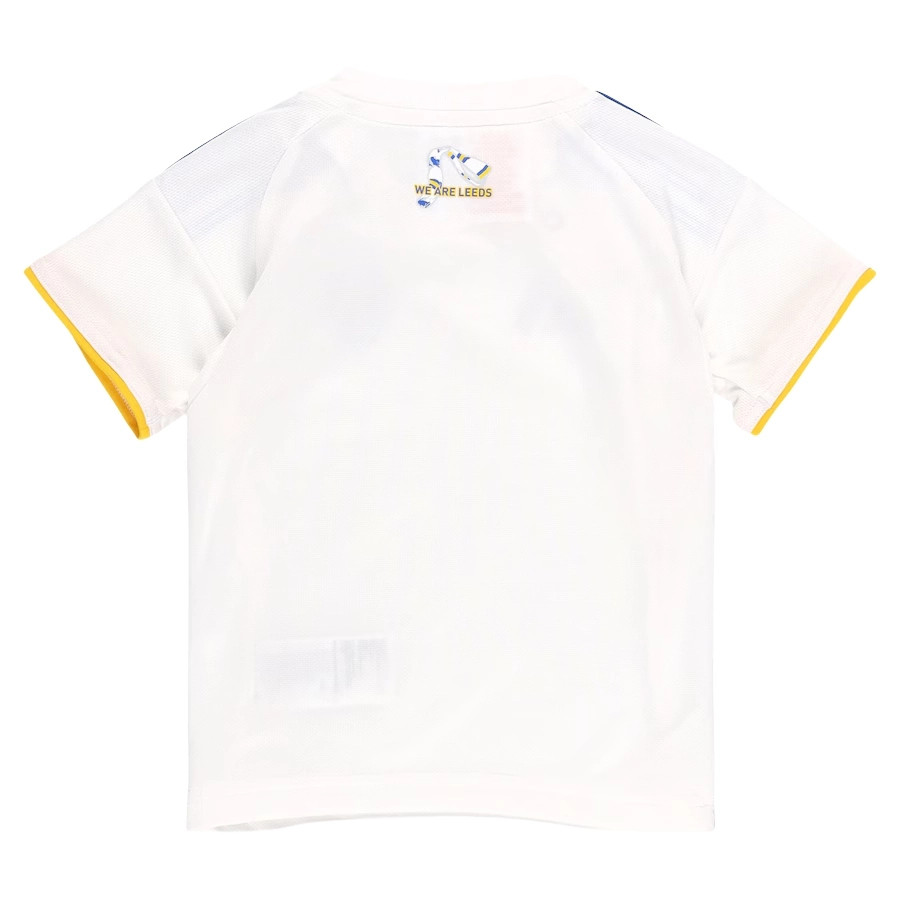 Kids Leeds United Home Kits 2025-26 (Jersey+Shorts)