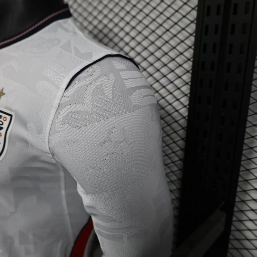 2026 England World Cup Home Long Sleeve Soccer jersey Player version