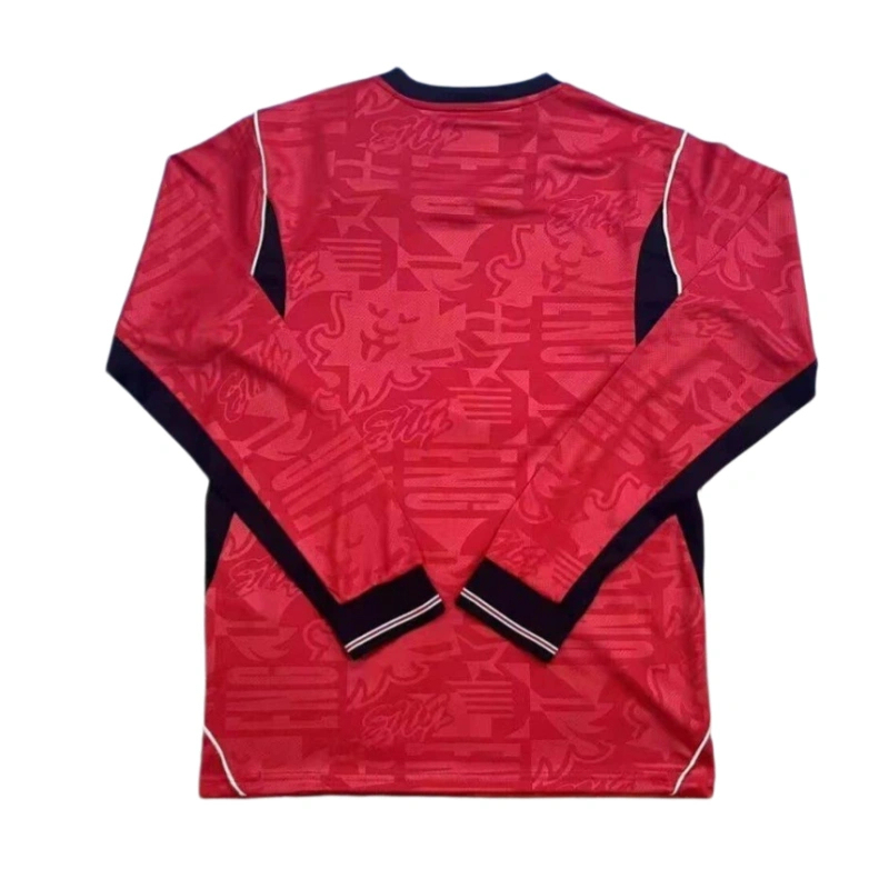England World Cup 2026 Away Long Sleeve Jersey Fan Version