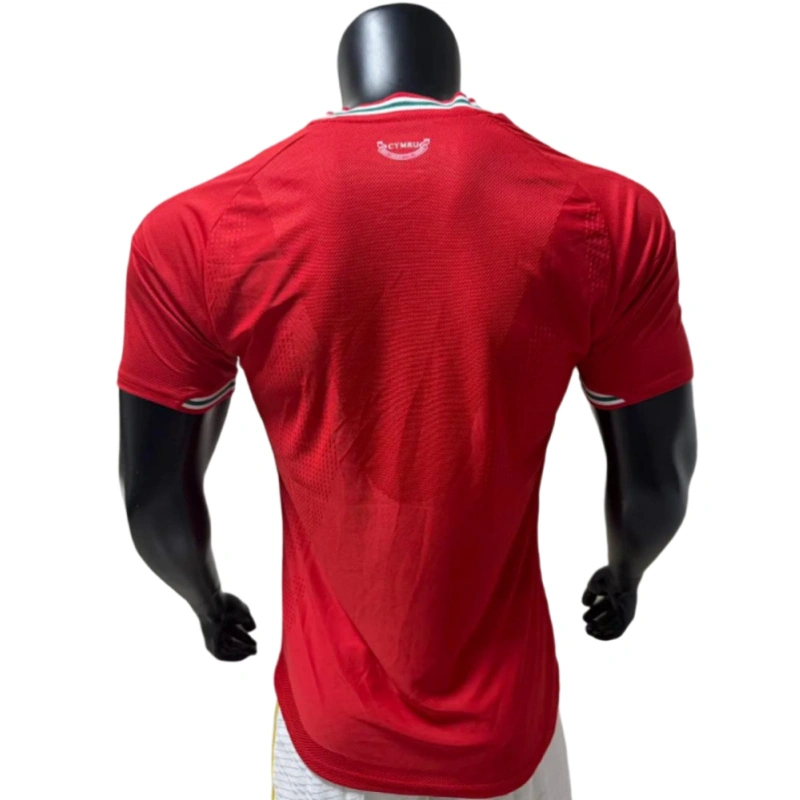 Wales World Cup 2026 Home Short Sleeve Kit & Jersey Player Version